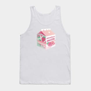 Strawberry milk Tank Top